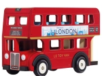 Le Toy Van Holz-Doppeldeckerbus London für Kinder