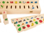 Holz-Motorik-Steckspiel zum Sortieren Small Foot