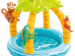 Aufblasbarer Kinderpool mit Inselverdeck von Intex