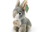 Rappa Plüschkaninchen grau sitzend, Eco-Friendly, 16 cm