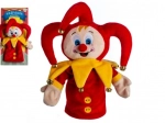 Plüsch-Handpuppe Kasper mit Glöckchen, 28 cm