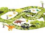 Rennstrecke im Dino-Park mit 270 Teilen