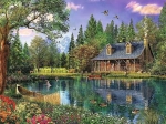Puzzle 4000 Nachmittagsidylle TREFL