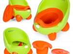 ECOTOYS Töpfchen für Kinder mit herausnehmbarer grüner Einlage