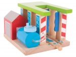 Bigjigs Rail Holz-Zugwaschanlage