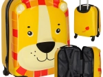 Kinder-Reisekoffer mit Rollen, Löwe