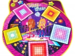 Tanzmatte mit Spiel für Kinder 3+ Tanzen im Rhythmus + Disco-Parkett