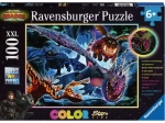 Leuchtendes Puzzle Drachenzähmen leicht gemacht 3 XXL 100 Teile – Ravensburger