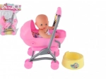 Spielset Kinderwagen mit Baby