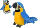 Interaktive sprechende blaue Papagei