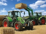 Puzzle SCHMIDT – Traktoren FENDT 724 Vario und FENDT 716 Vario, 100 Teile