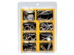 Set aus 8 Metallknobelspielen