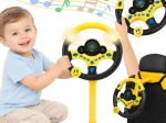 Woopie interaktives Kinderlenkrad mit Lichtern gelb – 1 Stück