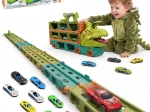 Woopie Dinosaurier-Truck mit Autorennbahn 2,1 m