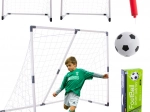 2-in-1 Fußballtor für Kinder 143x110x70 cm