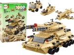 Bausteinset Militärischer Sandpanzer 1000 Teile