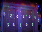 Weihnachtliche LED-Lichtkugeln 3m 108 LEDs Mehrfarbig