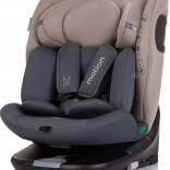 Autokindersitz i-Size 40–150 cm mit Isofix und 360°-Drehung, Macadamia