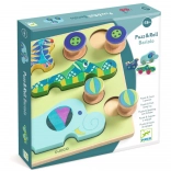 Djeco Einlegepuzzle Tiere im Auto