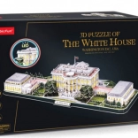 CUBICFUN 3D-Puzzle Weißes Haus mit LED-Beleuchtung (151 Teile)