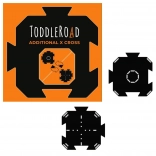 Toddleroad Kreisverkehr und Kreuzung – flexible Straße, 2 Silikonteile