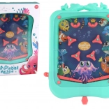 Tischspiel Mini-Pinball mit Kugel – grün