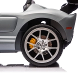 Elektrisches Kinderauto FORD GT – grau, 24 V, 4x100 W, zweisitzig