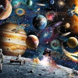 Puzzle Universum 150 Teile Ravensburger