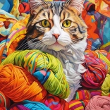 Puzzle Katzeneskapaden 500 Teile