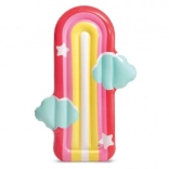 Aufblasbare Luftmatratze Regenbogen und Wolke 183 × 132 cm