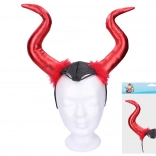 Teuflische Hörner mit Haarreif