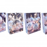 Geschenktasche Weihnachten M 26 × 32 × 10 cm