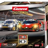 Carrera Digital 124 Super Showdown Slotcar-Bahn 8 m mit Ferrari 296 GT3 und Audi R8 LMS GT3