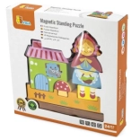 Magnetisches Holzpuzzle Viga – Rotkäppchen