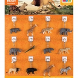 Mojo Schlüsselanhänger Tiere aus dem Zoo