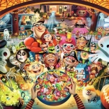 Puzzle RAVENSBURGER Halloween-Süßes-oder-Saures 1000 Teile
