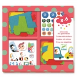 Sticker-Set Niedliche Autos