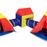 Kinder 5-in-1 Spielset mit Zelten und Tunneln IPLAY