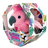 Happy Yappers Fröhliche Schwätzer interaktiver Plüsch-Kakadu mit Aufnahme und Gesang