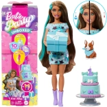 Barbie Party Unboxed Geburtstags-Puppe mit Corgi-Hündchen
