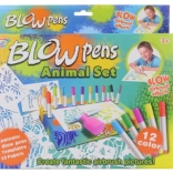 Blasstifte Safari – großes Kreativset für Kinder