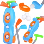 Mini-Golf-Set für Kinder mit Rollständer und Zubehör