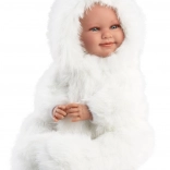 Llorens realistische Puppe NEW BORN mit Geräuschen und weichem Körper 45 cm