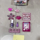 Styling-Set für Kinder mit Kosmetik-Rucksack