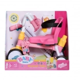 Baby Born Dreirad mit Schiebestange und Sicherheitsgurten