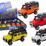 Geländewagen-Spielzeugauto mit öffnenden Türen und Lichteffekten