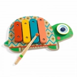 Djeco Xylophon und Becken Schildkröte