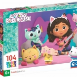 Clementoni Puzzle Gabis magisches Haus – Musikalischer Moment, 104 Teile