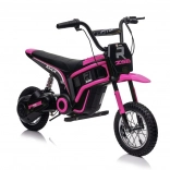 Kindermotorrad mit Batterie Rosa