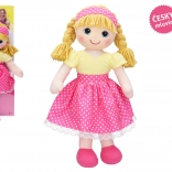 Stoffpuppe Míša Růžičková 55 cm Singend